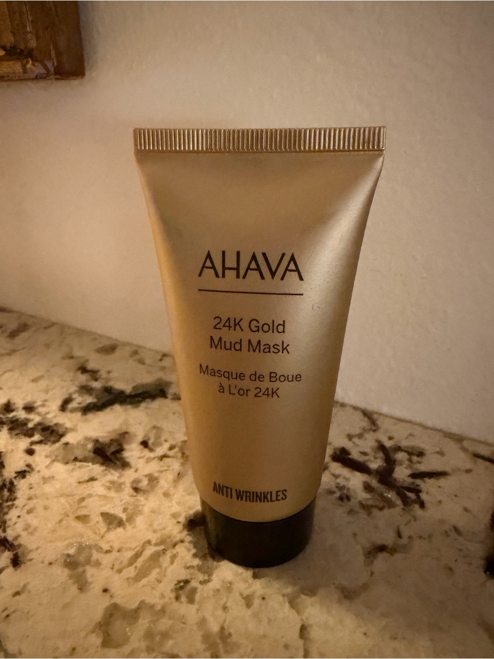 AHAVA 24K Gold Mud Mask - Gold new anti wrinkle 1.7 oz